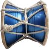 India Meets India Damroo Damru 5 inch and 8 Inch Dholak Shiva Damru Hand Drum Monkey Dance by Awarded Indian Artisan view 2