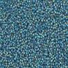 11/0 Toho Japanese Seed Beads - Blue Zircon Transparent Rainbow Matte #167BDF (28g Tube) view 1