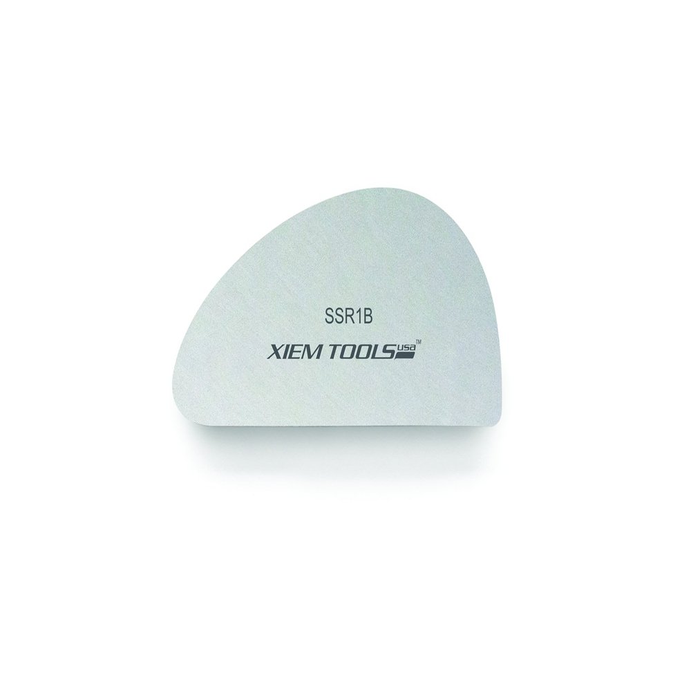 Xiem Tools Stainless Steel Clay Rib for Ceramics and Pottery (Rib 1B)