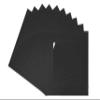 20x20 Mat for 12x12 Photo - Precut Black with Black Core Picture Matboard for Frames Measuring 20 x 20 Inches - Bevel Cut Matte to Display Art Measuring 12 x 12 Inches - Acid Free ONE MAT view 1