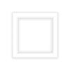 20x20 Mat for 10x10 Photo - Precut White on White Double Mat Picture Matboard for Frames Measuring 20 x 20 Inches - Bevel Cut Matte to Display Art Measuring 10 x 10 Inches - Acid Free ONE MAT view 1