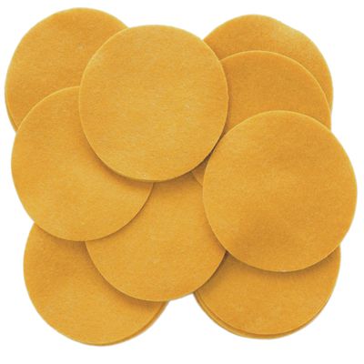 Playfully Ever After Mustard Yellow Craft Felt Circles (3/4 Inch - 150pc)