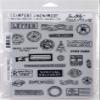 Stamper's Anonymous Tim Holtz Cling Stamps, Holiday Postmarks view 1