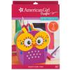American Girl Crafts Die Felt Owl Desk Organizer Activity Kit, 6.5'' W x 3 x 9.5'' H view 1