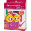 American Girl Crafts Die Felt Owl Desk Organizer Activity Kit, 6.5'' W x 3 x 9.5'' H view 2