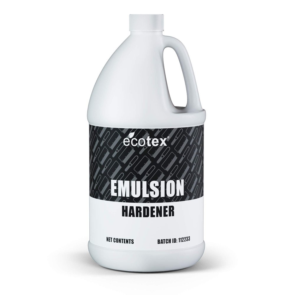 Ecotex Emulsion Hardener for Screen Printing (Gallon - 128oz.) Enhances Stencil Durability Against Water-Based and Discharge Inks - Screen Print Direct