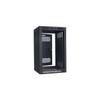 Lowell LER-1822 LER Series Enclosed AV Rack 18U x 22 D with Rear Door; Welded Top and Sides with Vents; Open Front; 1-Pair Fully Adjustable Rails Tapped 10-32; 500 Lbs Capacity view 1