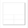 Print-Ready Flyer with 4 Coupons (4-1/4" x 2-1/2"), Perforated on 8-1/2" x 11" White 67lb Vellum Paper - 250 Sheets view 1