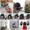 Banksy Rat Stencil, Flying Helicopter Rat | Reusable Home Decor & Art Craft Painting Stencil (37x52cm- see images) view 3