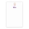 Boho Personalized Notepad, Dream Catcher Notepad, Notepads for Kids, Personalize Boho Notepad, Personalized Notepad for Girls, Letter Writing Paper with Dream Catcher, Size 5.5in x 8.5in, 50 Sheets view 1