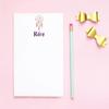 Boho Personalized Notepad, Dream Catcher Notepad, Notepads for Kids, Personalize Boho Notepad, Personalized Notepad for Girls, Letter Writing Paper with Dream Catcher, Size 5.5in x 8.5in, 50 Sheets view 3