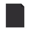 Astrobrights 65 lb. Cardstock Paper, 8.5-inch x 11-inch, Eclipse Black, 100 Sheets/Pack (22024-01) view 2
