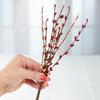 Factory Direct Craft Pack of 12 Peach and Burgundy Pip Berry Stems Fall Rustic Berries, Farmhouse Home Decor for Table Arrangements and Thanksgiving Centerpiece Decorations (12" H) view 4