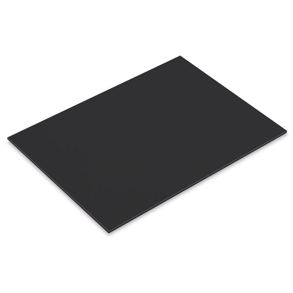 UART Dark Premium Mounted Art Board, Size: 18 x 24, Color: Black, Grade/Grit: 400