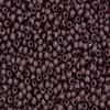 8/0 Toho Japanese Seed Beads - Dark Brown Matte Opaque #46F (28g Tube) view 1