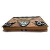 Damian Black Hocus Pocus book of spells prop - spellbook halloween decoration latex necronomicon costume notebook journal view 3