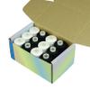 Simthread 6 White 6 Black 100% Cotton Sewing Thread 50s/3 for Quilting etc - 550 Yards Each view 4