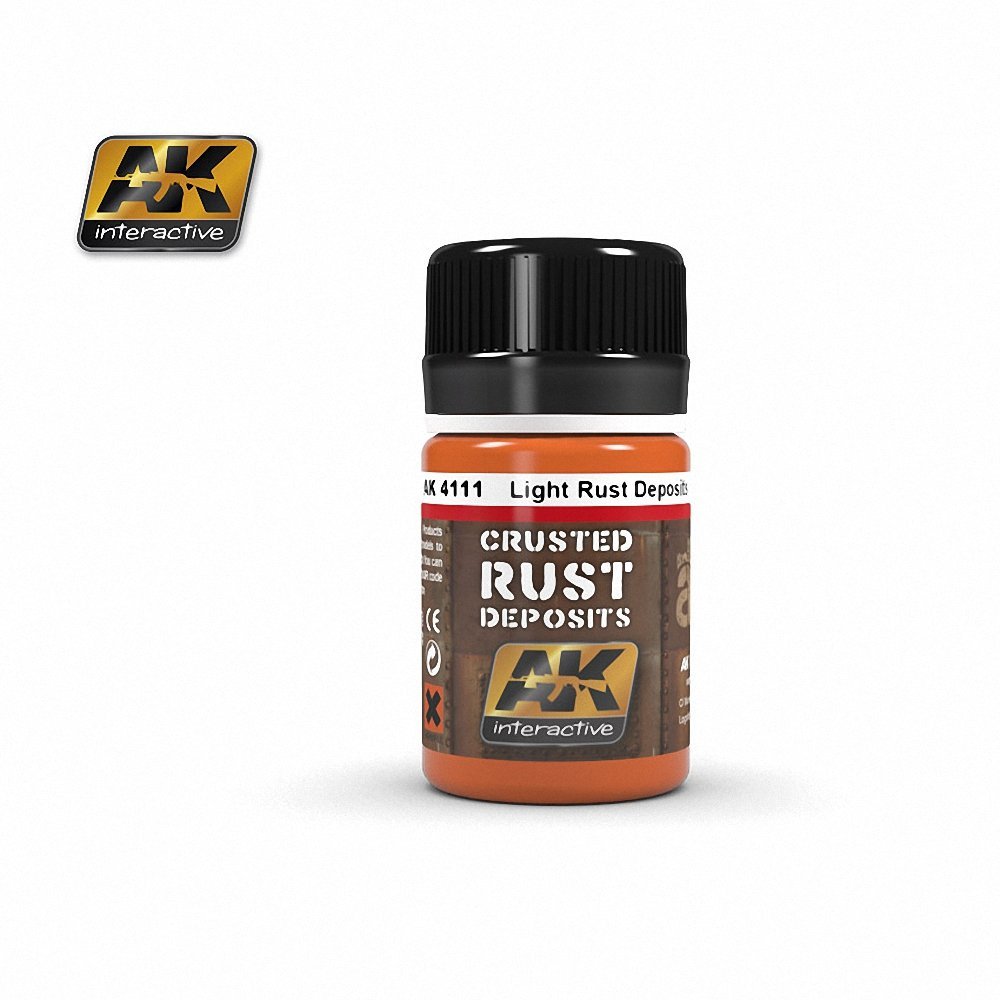 AK Interactive: Light Rust Deposit (35ml Bottle)