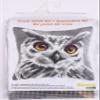 Orchidea - Cushion Cross Stitch Kit - White Owl - Printed Canvas - 4.5 Count - for Adults - 9532 view 3