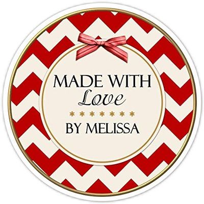 36 Christmas Kitchen Labels, Canning Labels, Christmas Baking Stickers, Made For You stickers, Homemade Goodie Labels