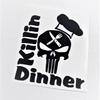 Punisher Killin Dinner | Instant Pot Black Vinyl Decal view 1
