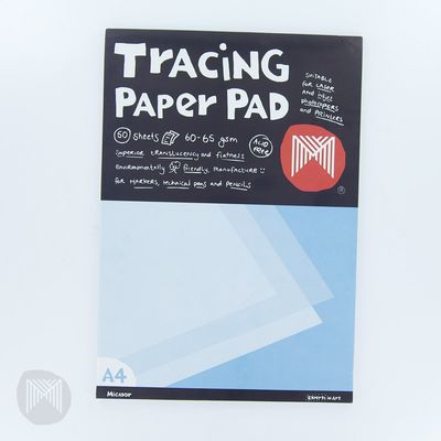 MICADOR TRACING PAPER MICADOR T20 A4 PAD 50 SHEETS 60-65GSM