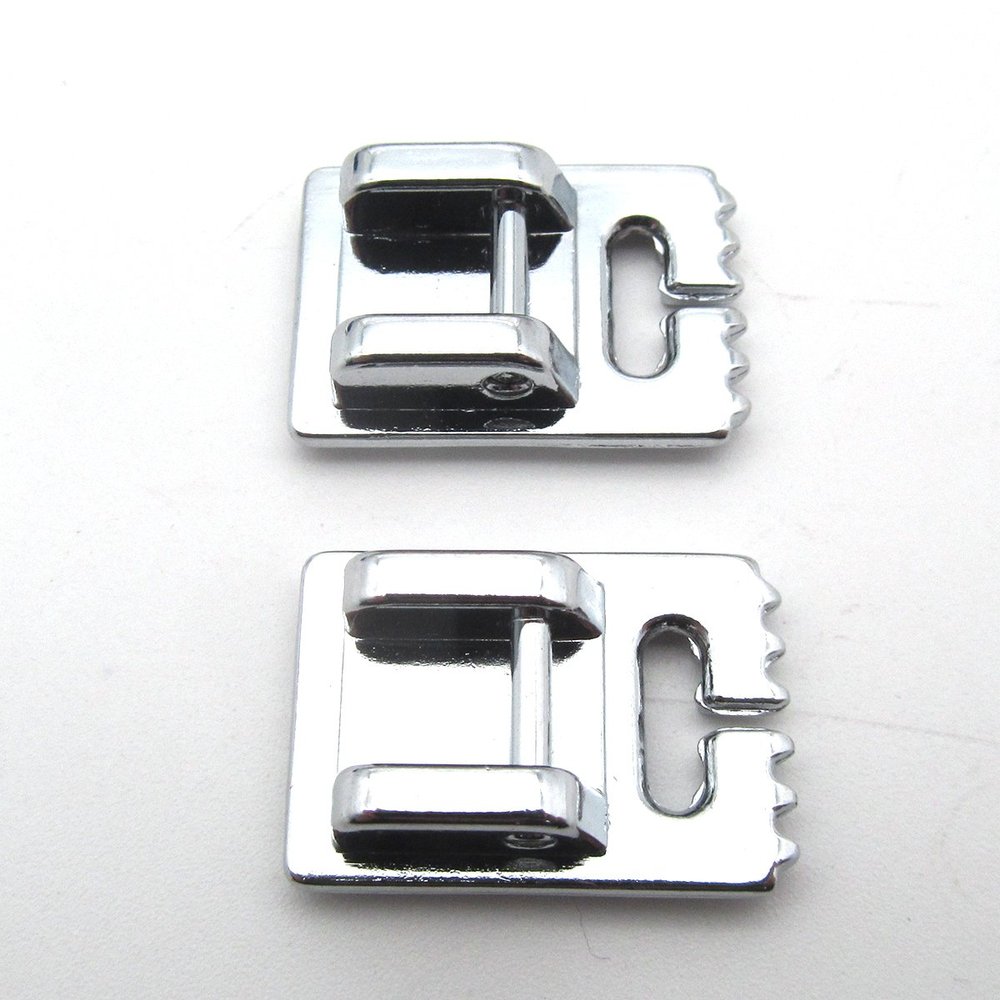 ckpsms Brand - #701-5 2PCS Snap on 5 Groove Pintuck Foot Compatible with/Replacement for Singer Brand,Janome Brand,Babylock Brand, Brother Brand