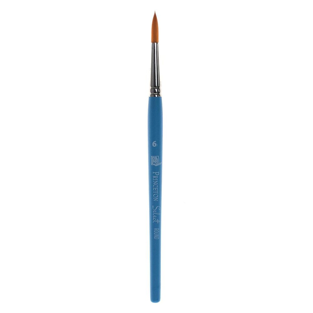 Princeton Select Artiste Brushes Round 6 [Pack of 4 ]