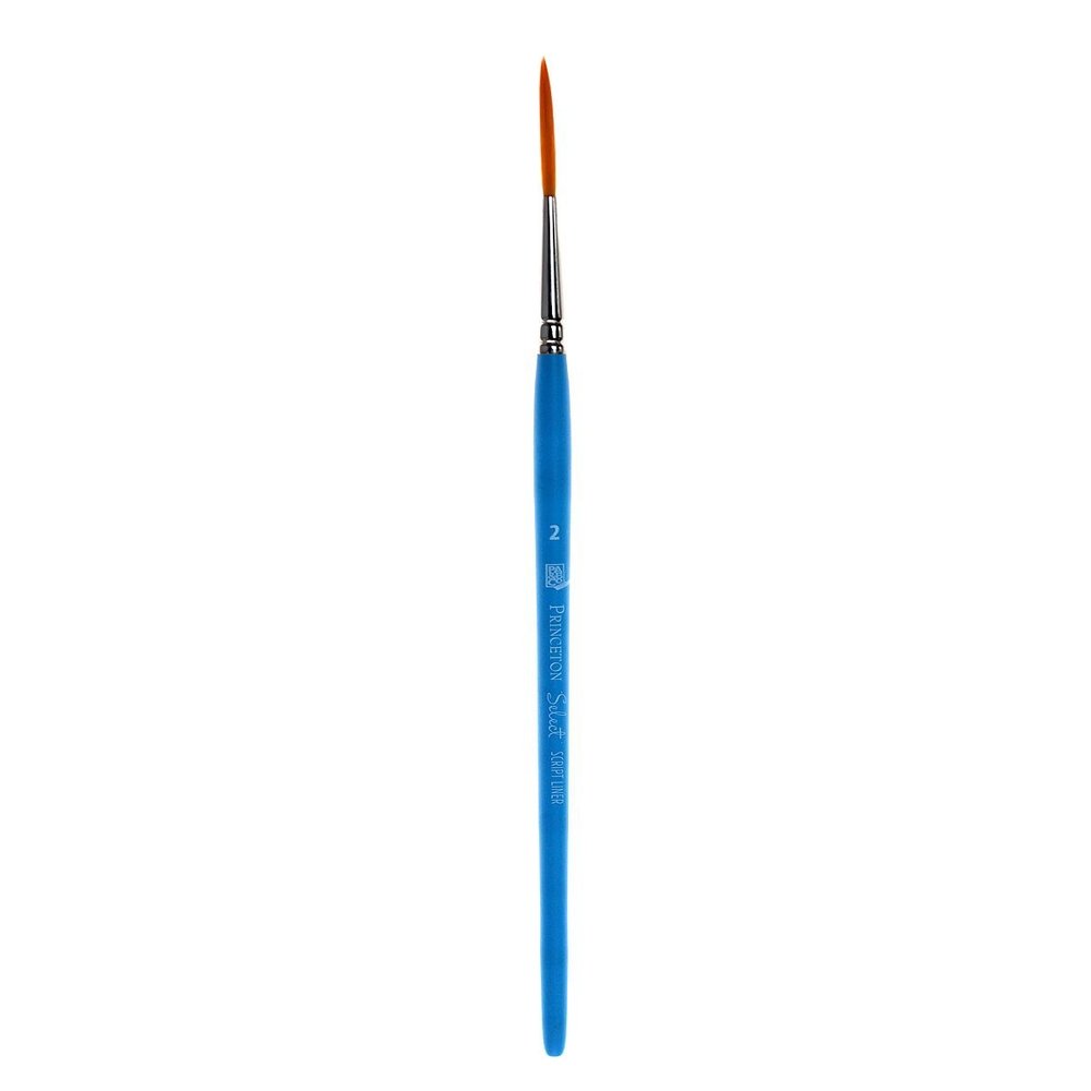 Princeton Select Artiste Brushes Script Liner 2 [Pack of 4 ]