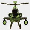 Pepita Army Toy Helicopter Needlepoint Kit view 1