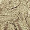 Minky Rose/Rosette Floral Baby Soft Fabric by The Yard DIY Blankets Decor Clothing (Desert Camel) view 1