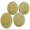 50 Pieces Velvet Fabric Cloth Covered 2 Holes Solid Sewing Scrapbooking Craft Buttons view 2