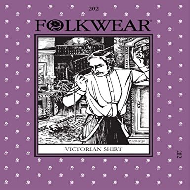 Folkwear Patterns Ladies & Mens Sewing Pattern Victorian Shirt