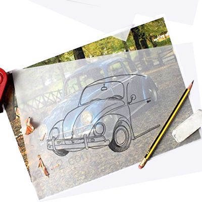 A4 Size Artists Tracing Paper, 8.3 x 11.5 inch, 100 Sheets-Translucent Sketching and Tracing Paper for Pencil, Marker and Ink, Lightweight