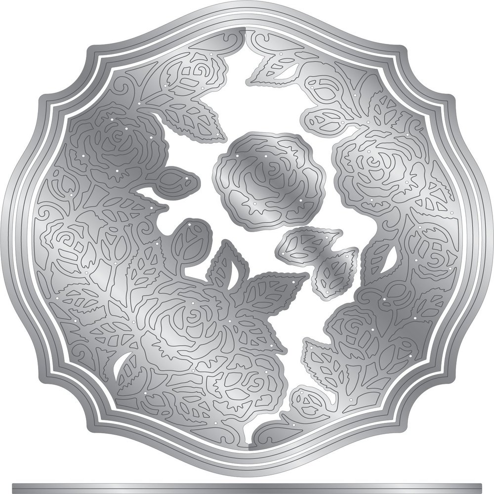 Die'sire Thin Metal Die, Silver