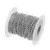Linsoir Beads Stainless Steel Ball Chain 1.5mm Width Bead Chain in Roll Bulk Sale 10 Yards Only Chains Without Clasp view 2