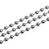 Linsoir Beads Stainless Steel Ball Chain 1.5mm Width Bead Chain in Roll Bulk Sale 10 Yards Only Chains Without Clasp view 3