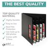 PBF (1 Pack) Photo Booth Album, Guest Book with 2x6 Clear Picture Inserts, Black Cover with Plastic Sleeves & Black Pages, Scrapbook Album for Photo Strips, Memory Book, Wedding, and Baby Showers view 4