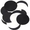Playfully Ever After Black & White Craft Felt Circles (3 Inch - 30pc) view 1