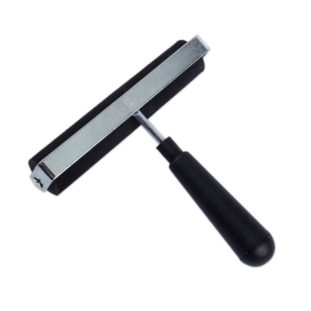 15.2cm Heavy Duty Rubber Roller Brayer Stamping Printing Inks Art Craft Tool Wall Oil Paint