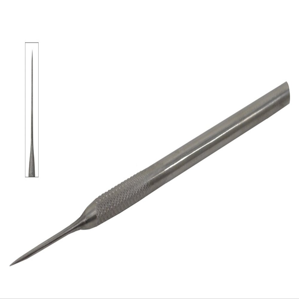 5-1/2" Stainless Steel Straight Wax Carver & Beading Awl Jewelry Making Tool