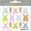 HERMA Happy Easter Stickers, Paper Permanent Rabbit ralley view 1