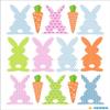 HERMA Happy Easter Stickers, Paper Permanent Rabbit ralley view 2