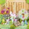 HERMA Happy Easter Stickers, Paper Permanent Rabbit ralley view 3
