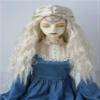 JD119 8-9inch 21-23CM Long curly princess doll wigs 1/3 SD synthetic mohair BJD wigs Vinyl doll accessories (Blond) view 1