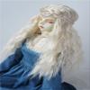 JD119 8-9inch 21-23CM Long curly princess doll wigs 1/3 SD synthetic mohair BJD wigs Vinyl doll accessories (Blond) view 2