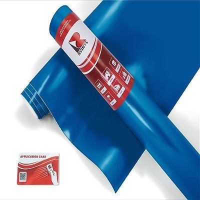 3M 3630 Bright Blue 167 2ft x 5ft Scotchcal Translucent Graphic Vinyl Film Sheet Roll - for Cricut, Silhouette Cameo, Craft, Stickers, Decals, Signs and Scrap Books