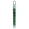 Miyuki Delica 11/0 Green Transparent AB 5.2gms Vial of Japanese Glass Beads view 1