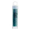 Miyuki Delica 11/0 Teal Caribbean Transparent Matte 5.2gms Vial of Japanese Glass Beads view 2
