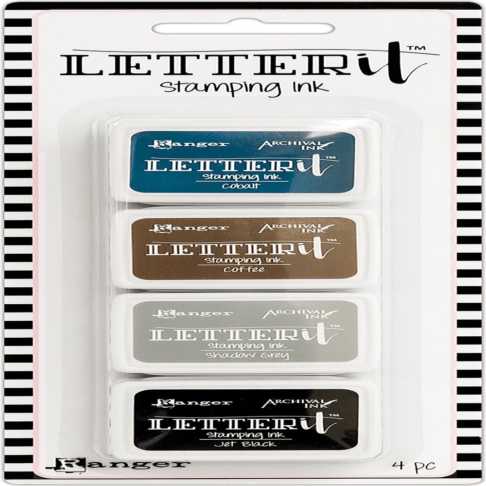 Ranger LEI59585#1 Letter It Stamping Ink Set
